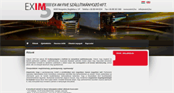 Desktop Screenshot of exim5.hu